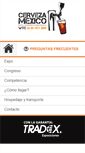 Mobile Screenshot of cervezamexico.com